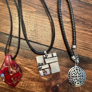 Premier Designs statement necklace lot set of 3